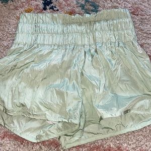 Free people light green shorts